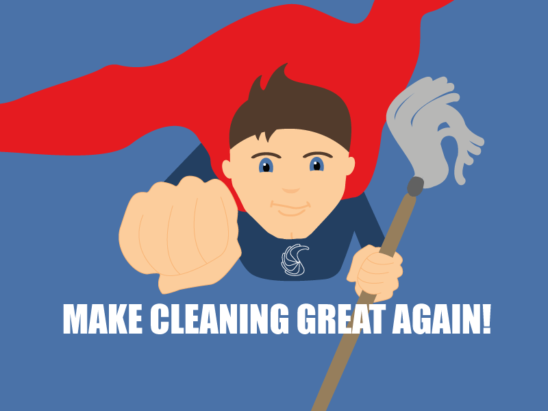 Make cleaning great again…